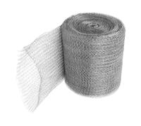 Stainless Steel Mesh Roll - Mice Control Vent Cover Wire, 12.7x300cm, Flexible Crevice Blocker Filter for Air Duct Wall Holes Root Protection | Home Farm Garden Basement Fence PestProof Sealing