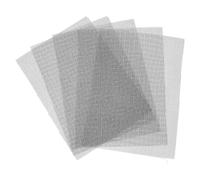 Stainless Steel Mesh Screen for Ventilation and Windows 5 Sheets Silver