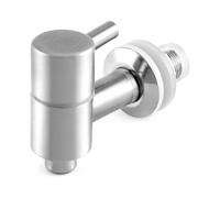 Stainless Steel Metal Spigot Replacement Tap for Beverage Dispenser And Homebrew Barrel, 16mm