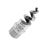 Stainless Steel Mist Nozzle Male Cone Head Sprinkler Watering Replacement | 2.95in Size Stainless Steel Atomizing Nozzle Provides Fine Water Mist For Gardens Lawns Yards Indoor Outdoor Washing