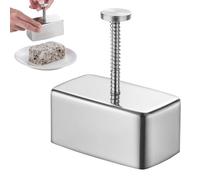 Stainless Steel Mold - Maker Kit | Rectangular Non-Stick Sushi Press, Seaweed Rice Tool, Home Making Device, Convenient And Snack Preparation