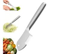 Stainless Steel Multi-purpose Julienne Peeler - 2026 New Precision Julienne Peeler, Quick & Easy Kitchen Shredder Tool for Fruit, Potatoes, Carrot, Kitchen Accessories (1Pcs)