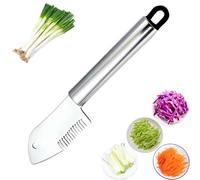 Stainless Steel Multi-purpose Julienne Peeler,Vegetable Julienne Slicer Handheld,Precision Julienne Blade,Quick Easy Kitchen Shredder Tool,Comfortable Handle & Hanging Hole for Carrot,Cucumber (1pcs)