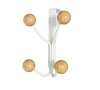 Stainless Steel No-Drill Rack For Bathroom Over The Door Towel Hook