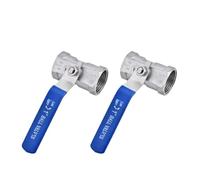 Stainless Steel One Piece Ball Valve 304 316 Female Thread 1/2 3/4 Inch Shut Off Water Gas Heating System Valve(DN20,SS304)