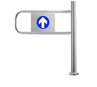 Stainless Steel One-Way Swing Gate Multiple Sizes(Right,100x100cm)