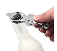 Stainless Steel Openers - Manual Can Openers, Foldable Kitchen Mini Can Opener Gadgets, Reusable Portable Beer Bottle Cap Openêrs Stainless Steel Bottle Openêrs for Wedding Party Favors