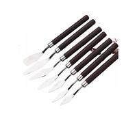 Stainless Steel Palette Knife Oil Painting Shovel Baking Pastry Tools Kitchen Utensils Fudge Cream Mixing Spatula