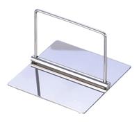 Stainless Steel Paper Towel Holder Heavy Duty Square Napkin Dispenser for Restaurants Cafes Pressure Rod Tissue Stand Servilleteros