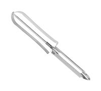 Stainless Steel Peeler - Ergonomic Fruit Paring Device, Multiuse Vegetable Skin Cutter, Kitchen Prep Gadget | Carrot Cucumber Potato Shaver, Food Trimming Tool, Cooking Helper Accessory