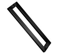 Stainless Steel Pipe Push Pull Bar Handle,Waterproof Shower Door Pull Handle, Office, Home, Shop, Customizable Door Handle Hardware, Fittings(Matte Black,120cm/47.2in)
