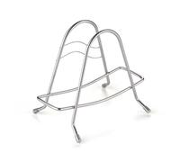 Stainless Steel Pot Lid Holder | Multifunctional Kitchen Organizer for Cutting Boards/Knives/Countertops | Space Saving Rack for Home Use