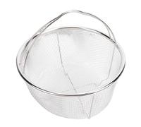 Stainless Steel Pressure Cooker Strainer Basket for Frying & Draining (18CM)
