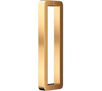 Stainless Steel Push Pull Door Handle, Heavy Duty Commercial Double Sided Bar Barn Handles Shower Glass Pulls, Office Shop Entry, Garages Sheds Gates(Gold,32.5cm/12.8in)
