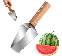 Stainless Steel Quick Watermelon Cutter, Triangle Watermelon Cutter, Stainless Steel Multifunctional Fruit Slicing and Meat Divider for Home Kitchen Camping Picnic (1pc)