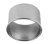 Stainless Steel Round Treat Cutter - Reusable Dough Stamp, Professional Baking Tool | Homemade Pastry Bisciut Cookie Making, Kitchen Dessert Accessory, Durable Culinary Preparation Utility