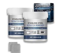 Stainless Steel Scratch Remover Kit, Multi-purpose Stainless Steel Scratch Remover Paste for Kitchen, Home, and Commercial Surfaces (2pcs)