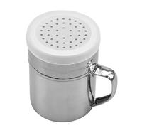 Stainless Steel Seasoning Shaker, Metal spices Dredge, Fine Mesh Salt And Pepper Dispenser, Rustproof Condiment Canister, Made Of Wear-Resistant And Rust-Proof Stainless Steel, 2.17x3.23in