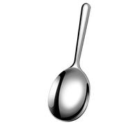 Stainless Steel Serving Spoons, Heat-Insulated Handle, Drain Holes