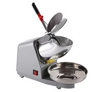 Stainless Steel Shaved Ice Machine, Ice Crusher, Electric Ice Shaver For Home&Commercial Use, With Easy To Use, Ice Shaver Snow Cone Maker For Cocktails, Ice Cream, Smoothies, Cold Juice, LJJY-KK