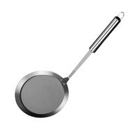 Stainless Steel Sieve - Healthier Cooking, Fat Skimmer Spoon, Metal Sieve Stainless Steel | Multi-functional Mesh Strainers, Metal Siieve, Kitchen Gadgets for Cooking Frying Straining