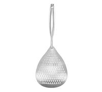 Stainless Steel Spider Strainer Slotted Spoon | 304 Food Grade Quick Draining | Large Deep Frying/Pasta/Cooking Colander | Ergonomic Handle