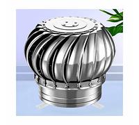Stainless Steel Spinner,Rotating Chimney Cover Cap,Prevent Rain and Snow Cover Pot,Protector for All Fuel Types,Chimney Cowl Spinner Anti Downdraught Bird Guard Top (Size : 150mm/5.91in)