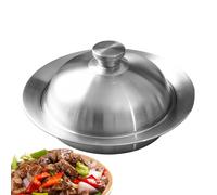 Stainless Steel Steamer - 11 Inch Multipurpose Steaming Basket, Expandable Food & Soup Cooker Insert | Adjustable Steamer Pot For Kitchen Vegetables Broccoli Corn Potato Egg Lobster Crab Clam Pasta