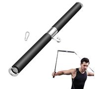 Stainless Steel Straight Rod For Muscle Training - 18.9x1.26in | Home Gym Upper Body Workout Fitness Equipment | Multi-Functional Workout Tool For Back Arms Shoulder Chest Home Gym Travel