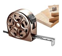 Stainless Steel Tape Measure, Hollow Design with Instant Lock, Anti-Fall Handy Tool for Precise Measurement in Agriculture, Tracks, Industrial Engineering, Woodworking, Outdoor Projects, Construction