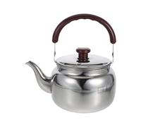 Stainless Steel Teapot with Ergonomic Handle, Large Capacity Water Kettle for Stovetop Use on Gas and Electric Stoves