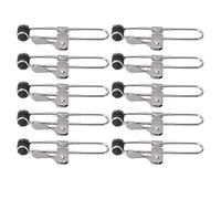 Stainless Steel Tile Mounting Clips 10PCS | Lever Action Grid Clamp for Ceiling Installation | Non - Oxidizing Clips Secure Main Tee & Cross Tee/Horizontal Line Alignment