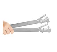 Stainless Steel Tongs - Fire Trucks Design | Dishwasher Safe BBQ Tool with Indoor Usage, Multifunctional Cooking Tongs with Outdoor Grilling Feature, Kitchen Accessory for Camping Gathering