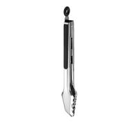 Stainless Steel Tongs, Food-Grade Metal Kitchen Tool, Ergonomic Non-Slip Grip, Sturdy 403 Steel Build, Bright and Shiny, Crafted from Stainless Material, 13.39in/1.45in