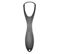 Stainless Steel Tongue Scraper, Breath Care Cleaning Tool, Fan Shape Tongue Scraper with Wide Ergonomic Handle for Daily Bathroom
