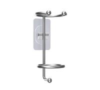 Stainless Steel Toothbrush Holder - No-Drill Wall Mount Stand, Self-Adhesive Electric Toothbrush Organizer, Rustproof Bathroom Caddy, Mini Storage Rack for Shower Glass Mirror Marble Tile