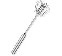 Stainless Steel Whisk, 12.22.56inch Semi-automatic Hand Whisk Blender, Household Handheld Mixer, Manual Egg Beater For Blending, Whisking, Beating, Stirring, Baking,Cooking