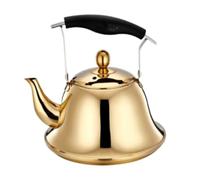 Stainless Steel Whistling Tea Kettle - Stovetop Teapot for Fast Boiling Tea & Coffee, Durable & Sturdy Design, Ideal for Home & Kitchen Use