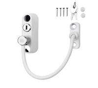 Stainless Steel Window Safety Locks, Sliding Door Restrictor, Anti-Theft Security Lock, Secure & Child-Proof Design, Easy Installation & Build, Protect for Doors