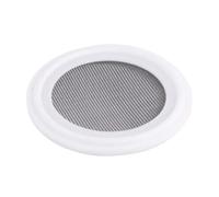 Stainless Steel Wire Mesh Roll, 50.5m M OD Tamaños Múltiples De La Pantalla Filtro Malla Triple Abrazadera 1,5 Pulgadas(500 Mesh)