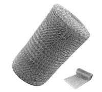 Stainless Steel Wire Roll,Double Layer Unwanted Guests Block Cover | Sturdy Hole Metal Sheet, Flexible Wire Screen for Garden, Vent, Prevent Mouse Access