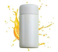 Stainless Water Bottle, Vacuum Insulated Bottle, Hydration Cup, Built-In Tea Strainer Flask, 2.56x2.56x5.04 inches, Compact Drinkware for Gym Outdoor Use by Women Teens Students