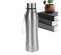 Stainless Water Bottle with Handle 1L Leak-Proof Drinking Container