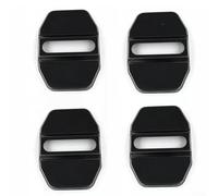 StainlessSteelDoorLockProtectorCover,304GradeBlackTrimforRAM15002500,Anti-ScratchCarAccessories,4PcsSet