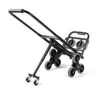 Stair Climber Hand Truck, Climbing Truck Hand Truck Climber Cart With Telescoping Handle And Assistant Wheels,For Goods, Shopping And Travel, 150Kg Capacity, HUANGHAIQIU