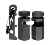 Stair Gauge Framing - Precision Layout Attachment Tool - Framing Jig Square Stop with Holder and Carabiner for Men, Husband, Dad, Grandpa, Ensures Accurate Cuts and Measurements for Carpentry