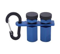 Stair Gauge Tool, Adjustable Circular Saw Guide, 2.76x2.76x1.97 inches Aluminum Alloy Precision Alignment Tools with Build, Heavy Duty Carpenter Gauge with Soft Finish, Sawing Guide Tool for Daily Use