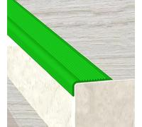 Stair Nosing Edge Trim L-Shaped Stair Edge Protector, Width 4X1.5cm Stair Edging Rubber Strips, Step Edging Rubber Strips, Easy to Install-Red||2.7m(Green,2.9m)