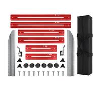 Stair Tread Measuring Tool - Stair Gauge Template Jig, Heavy Duty Layout Gauge | Precision Carpentry Installation Measuring System, Professional Stairs Construction Alignment Equipment for Home Factor