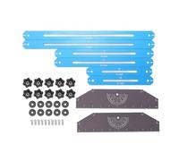 Stair Tread Template Tool, Shelf Layout Measuring Scribe, Thickened Aluminium Alloy Gauging for Home Renovation